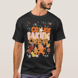Cookie Baking Crew Authentic Christmas Baker Team T-Shirt