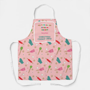 Cookie Baking Crew Christmas Aprons