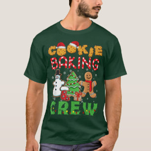 Cookie Baking Crew Christmas Pyjamas Family Ginger T-Shirt