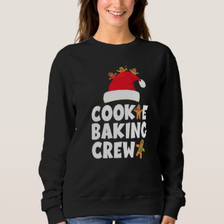 Cookie Baking Crew Christmas Pyjamas Family Xmas Sweatshirt