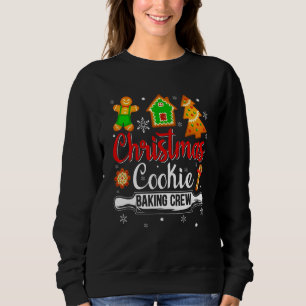 Cookie Baking Crew Christmas Xmas Team Gingerbread Sweatshirt