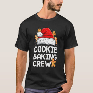 Cookie Baking Crew Family Christmas Gingerbread T-Shirt