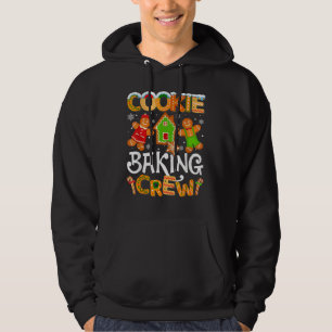 Cookie Baking Crew Family Christmas Gingerbread Te Hoodie