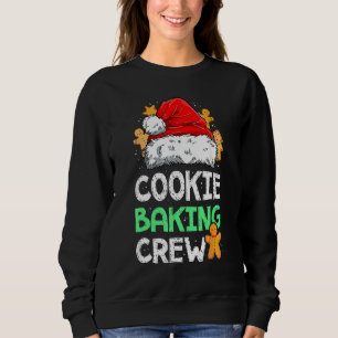 Cookie Baking Crew Family Christmas Gingerbread Te Sweatshirt