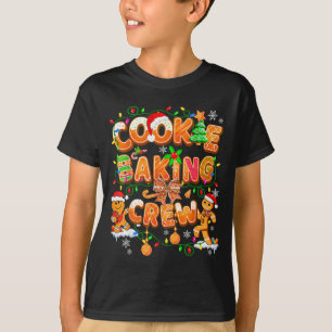 Cookie Baking Crew Gingerbread Cooking Lover Xmas  T-Shirt