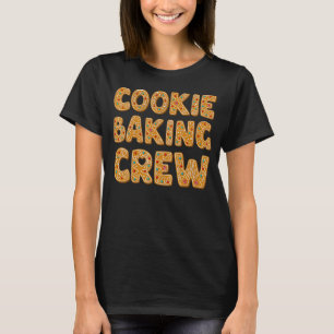 Cookie Baking Crew Iced Gingerbread  Cute Family B T-Shirt