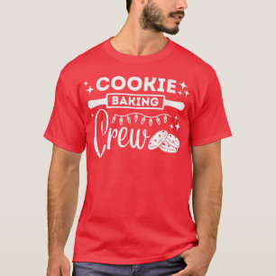 Cookie Baking Crew Matching Cooking Team T-Shirt