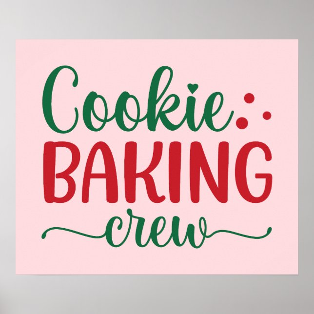 Cookie Baking Crew Poster (Front)