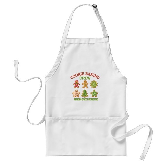 Cookie baking crew standard apron (Front)