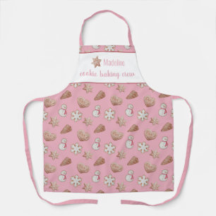 Cookie Baking Crew Star Personalised Apron