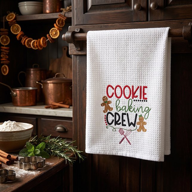 Cookie baking crew tea towel (Creator Uploaded)