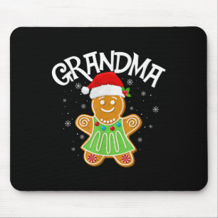 Cookie Baking Matching Family Gingerbread Grandma  Mouse Pad