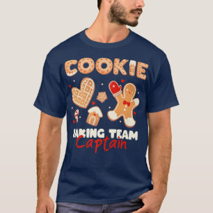 Cookie Baking Team Captain Holiday Christmas Ginge T-Shirt