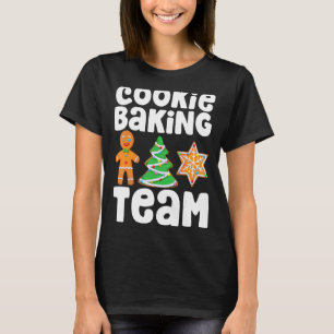 Cookie Baking Team Christmas Gingerbread Family Te T-Shirt