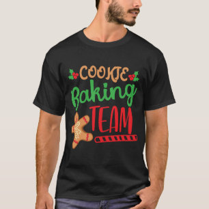 Cookie Baking Team Christmas Squad Xmas Crew m Gin T-Shirt
