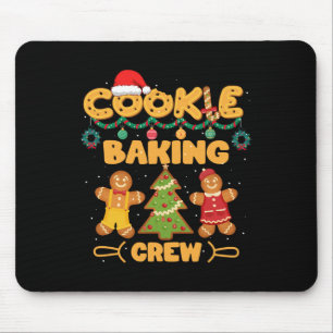 Cookie Baking Team Crew Xmas Family Matching Group Mouse Pad