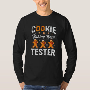 Cookie Baking Team Tester Christmas T-Shirt