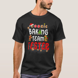 Cookie Baking Team Tester Gingerbread Christmas Pa T-Shirt