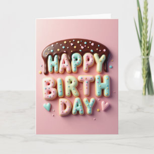Cookie Birthday Card