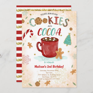 Cookie Birthday Invitation 