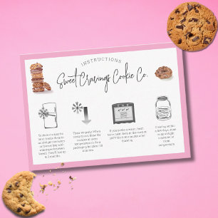 Cookie Care Instructional  Business Card