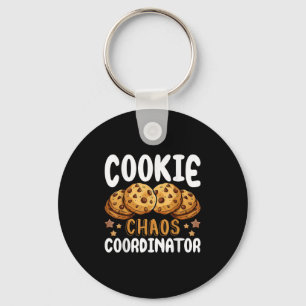 Cookie Chaos Coordinator  Key Ring