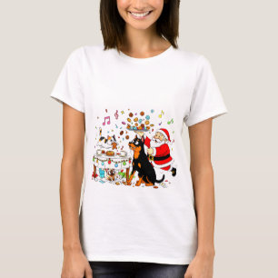 Cookie Chaos: Santa’s Sweet & Silly Pet Party T-Shirt