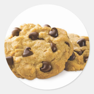 Cookie Chocolate Classic Round Sticker