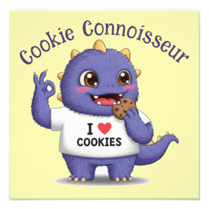 Cookie Connoisseur Photo Print