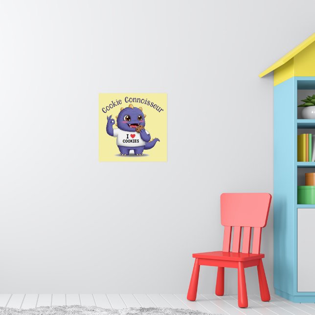 Cookie Connoisseur Poster (Nursery 1)
