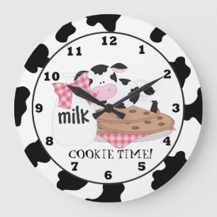 Cookie Cow cartoon wall clock