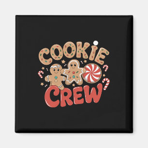 Cookie Crew Gingerbread Christmas Family Baking Te Magnet