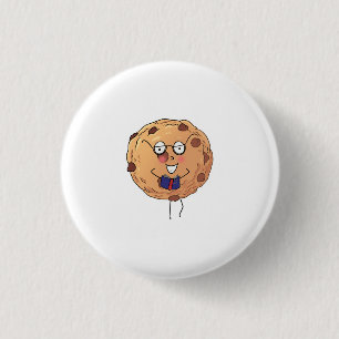 Cookie, cute food theme 3 cm round badge