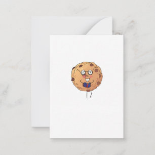 Cookie, cute food theme card