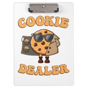 Cookie Dealer Funny Baking Clipboard
