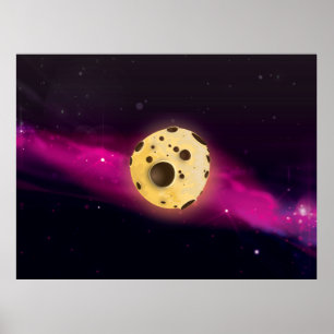 Cookie Dough Astroid Poster