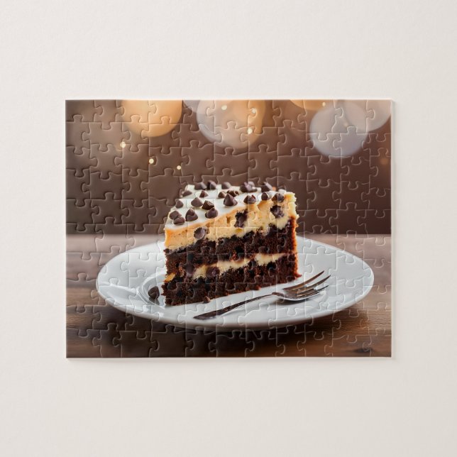 Cookie Dough Cake Jigsaw Puzzle (Horizontal)