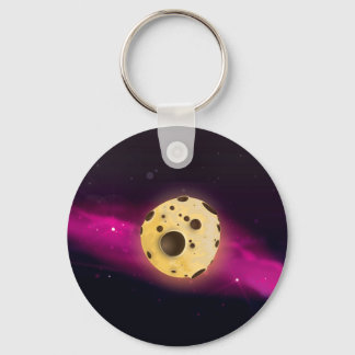 Cookie Dough Planet Key Ring
