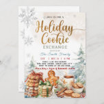 Cookie Exchange Holiday Christmas Party Invitation<br><div class="desc">Cookie Exchange Holiday Christmas Party Invitation Holiday Company Christmas Party Invite</div>