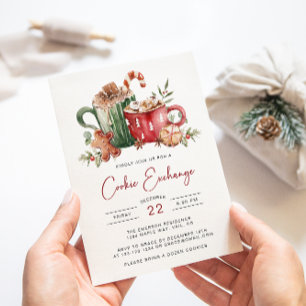 Cookie Exchange Holiday Invitation
