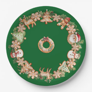Cookie Exchange Paper Plate