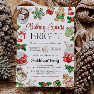 Cookie Exchange Party Invitation