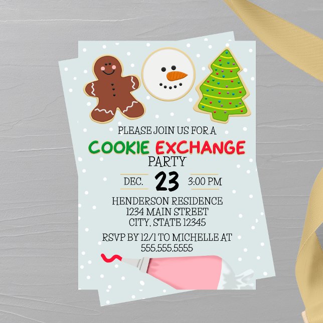 Cookie Exchange Party Invitation (Creator Uploaded)