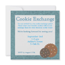 Cookie Exchange Party Invitation