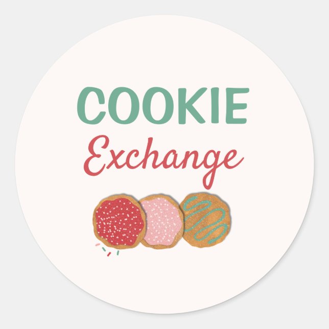 Cookie Exchange Stickers (Front)