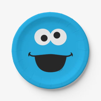 Cookie Face Art Paper Plate