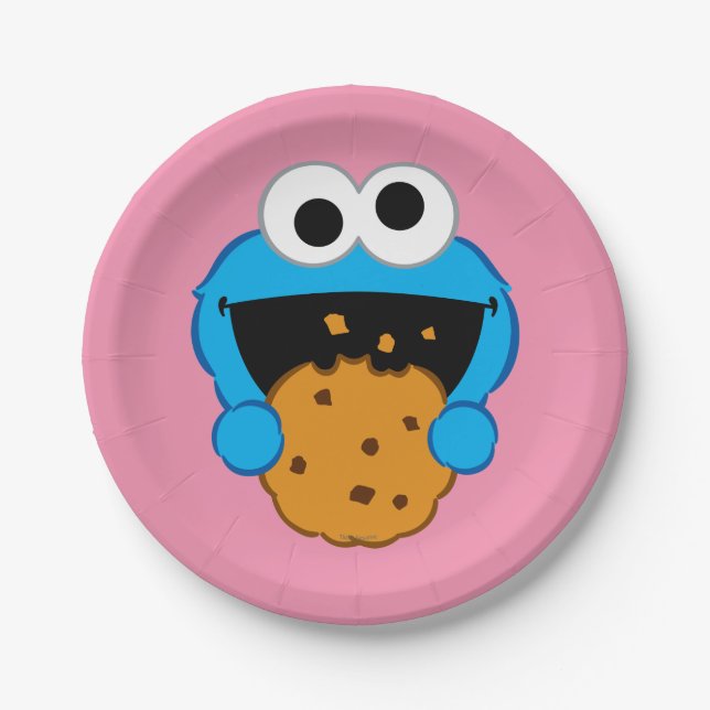 Cookie Face Paper Plate (Front)