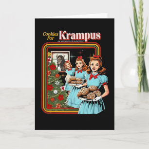 Cookie For Krampus Christmas Card
