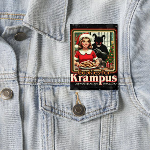 Cookie For Krampus Merry Krampus Christmas Horror