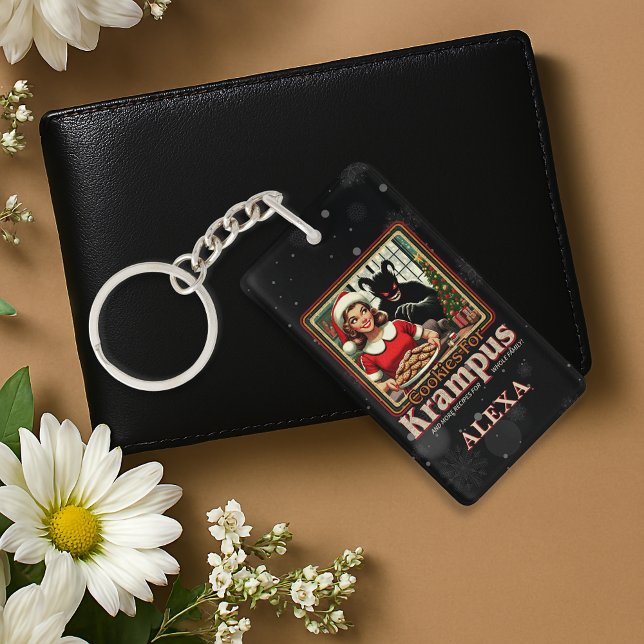 Cookie For Krampus Merry Krampus Christmas Horror Key Ring (Creator Uploaded)